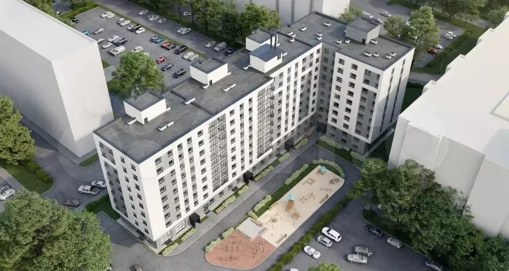 Квартира-студия, 27,6 м, 1/10 эт. - Фото 0