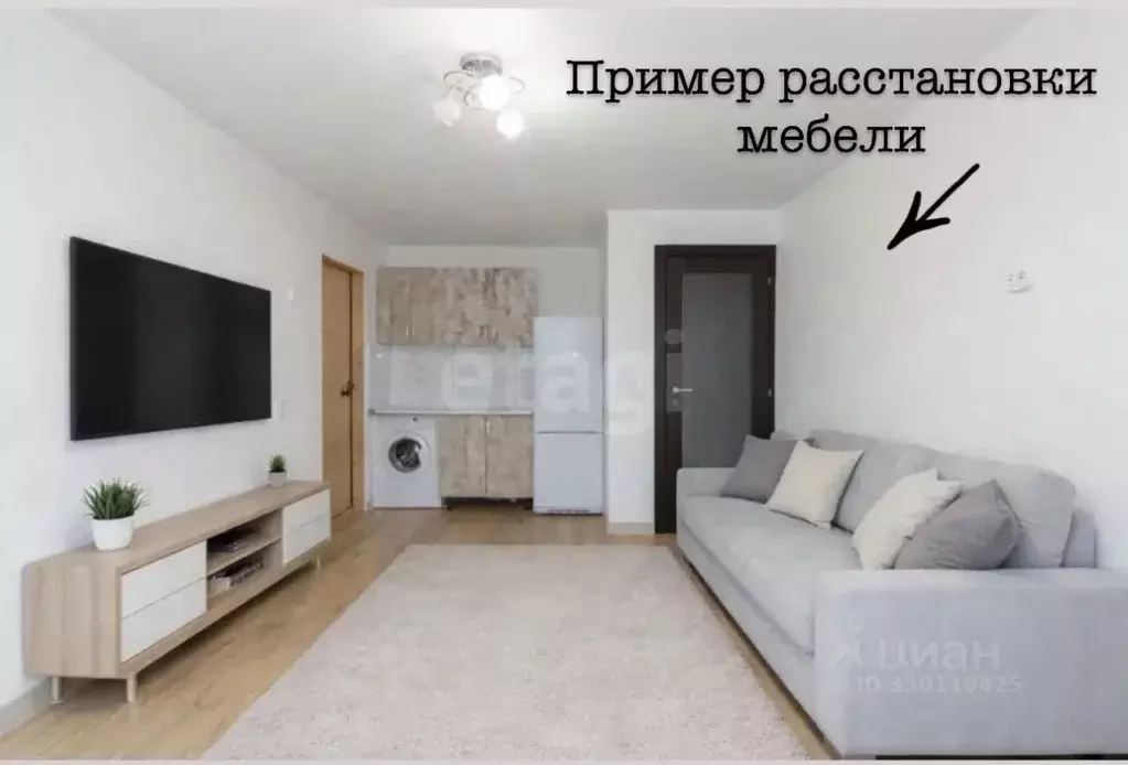 Комната Тюменская область, Тюмень ул. Республики, 210 (18.0 м) - Фото 1