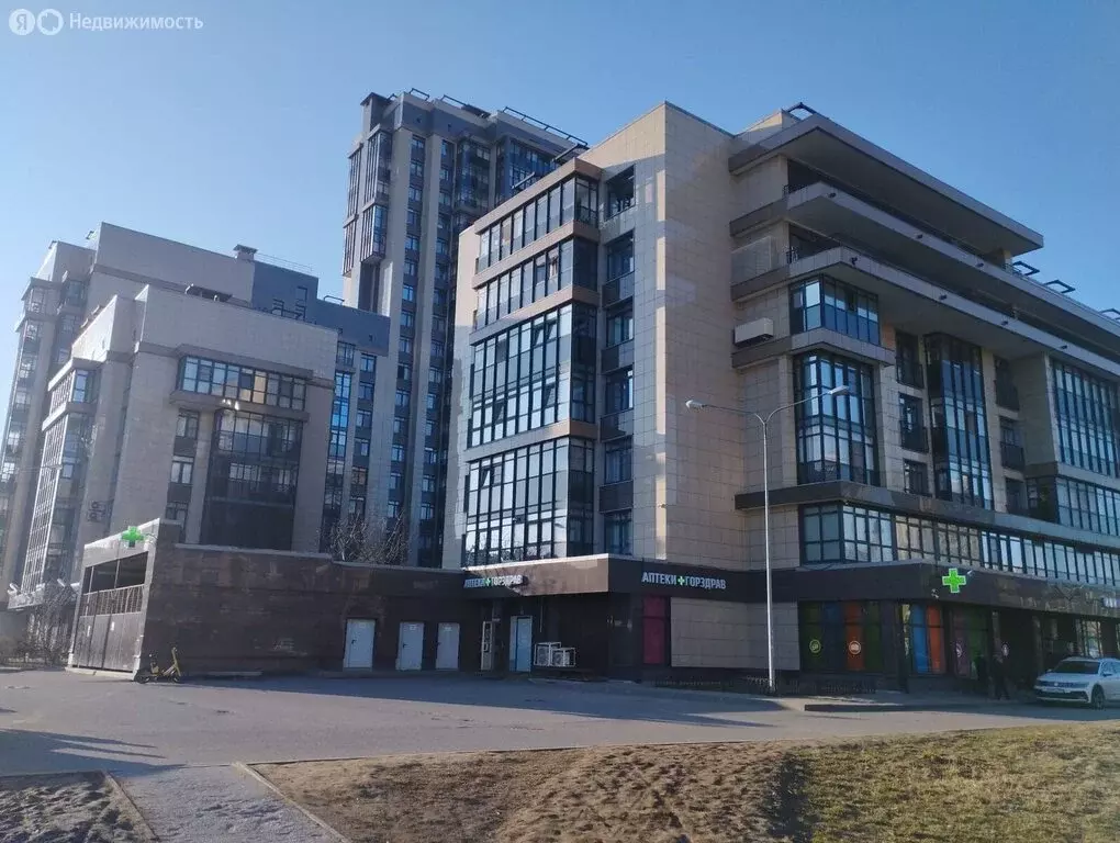 Квартира-студия: Санкт-Петербург, улица Адмирала Черокова, 18к3 (24.1 ... - Фото 1