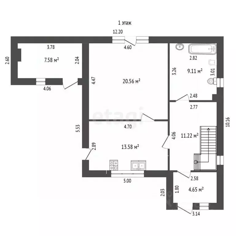 Дом в Калининградская область, Калининград Медик СНТ, проезд 8-й, 3 ... - Фото 2