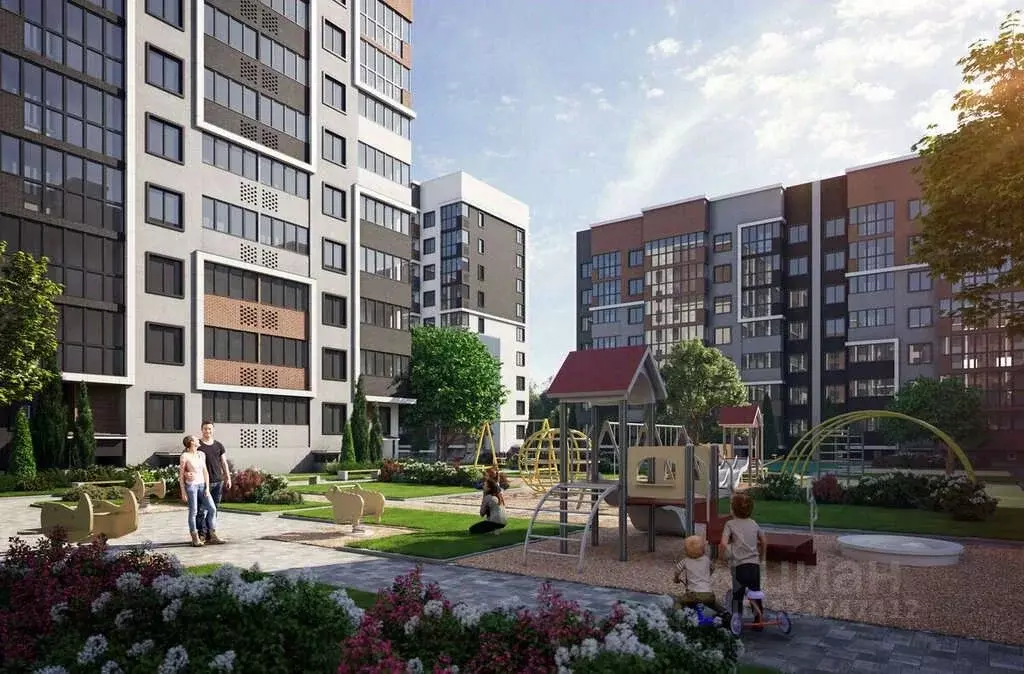 1-к кв. Краснодарский край, Краснодар Европа-Сити жилой комплекс, ... - Фото 1