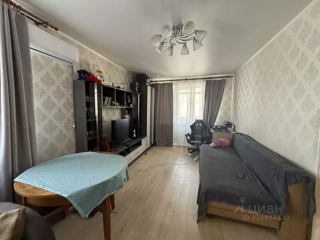 1-к кв. Тамбовская область, Тамбов Колхозная ул., 91 (30.2 м) - Фото 1