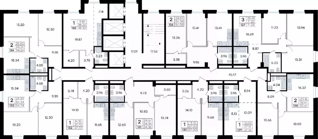 2-к кв. Приморский край, Владивосток ул. Тухачевского, 80 (54.24 м) - Фото 2