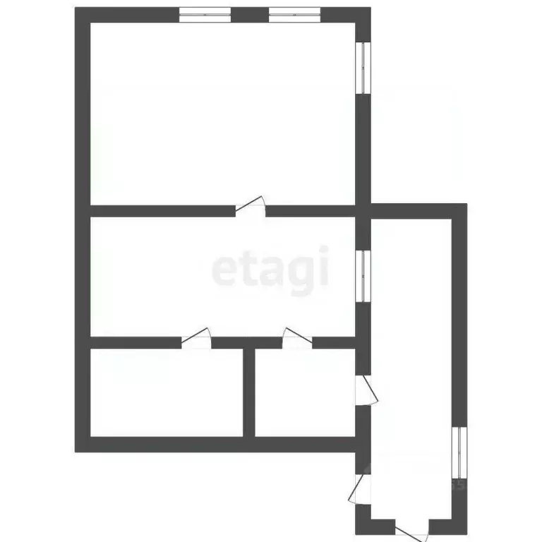 Дом в Кемеровская область, Новокузнецкий муниципальный округ, Рябинка ... - Фото 2