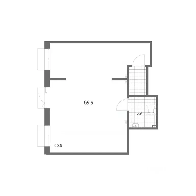 Помещение свободного назначения в Санкт-Петербург ул. Шкиперский ... - Фото 2