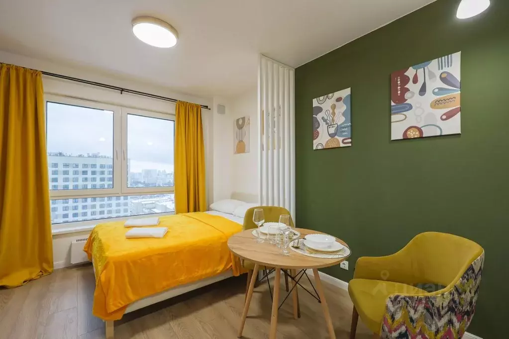 Студия Москва Кавказский бул., 51к1 (20.0 м) - Фото 1