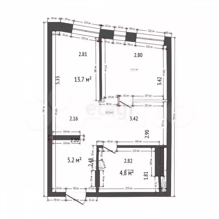 2-к. квартира, 40 м, 6/25 эт. - Фото 0