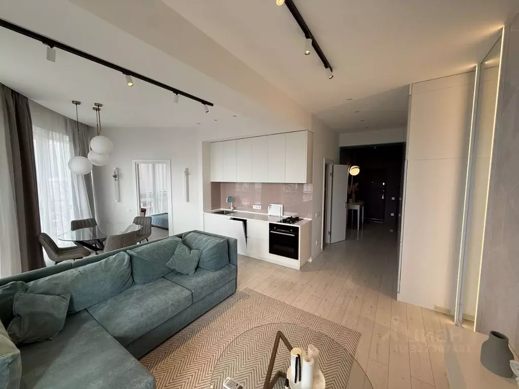 1-к кв. Краснодарский край, Сочи Целинная ул., 15/12 (55.1 м) - Фото 2