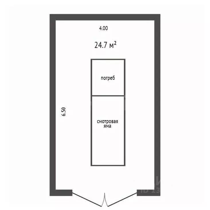 Гараж в Красноярский край, Красноярск ул. Гусарова, 12г (25 м) - Фото 2