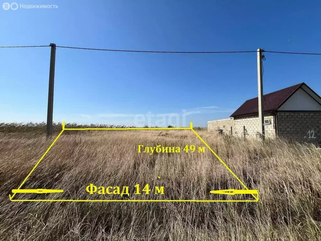 Участок в Темрюк, Угловая улица (7.5 м) - Фото 0