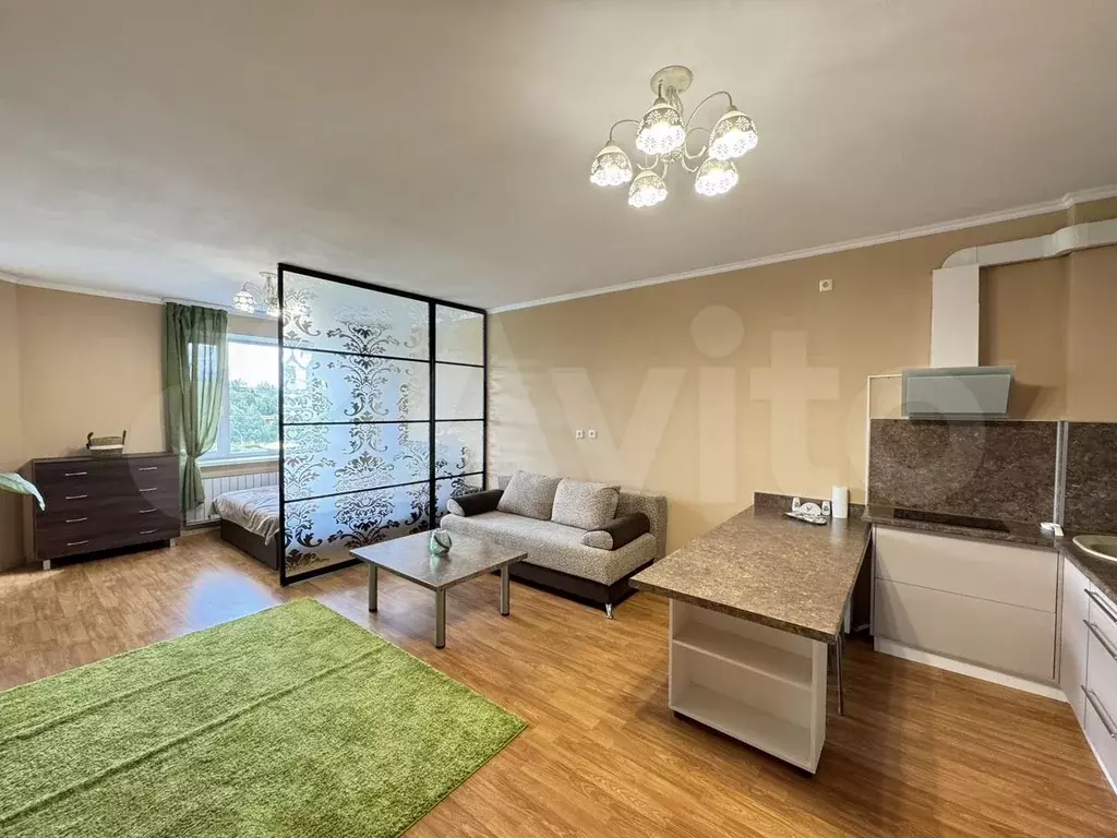 Квартира-студия, 47 м, 5/13 эт. - Фото 1