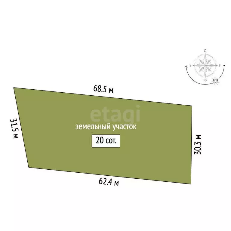 Участок в Калужская область, Перемышльский муниципальный округ, ... - Фото 1