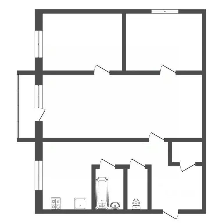 3-к кв. Тульская область, Богородицк ул. Победы, 28 (49.0 м) - Фото 2