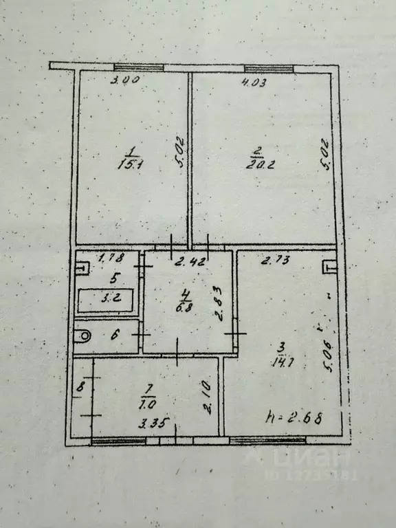 Дом в Кировская область, Киров городской округ, д. Большая Гора 6А (70 ... - Фото 1