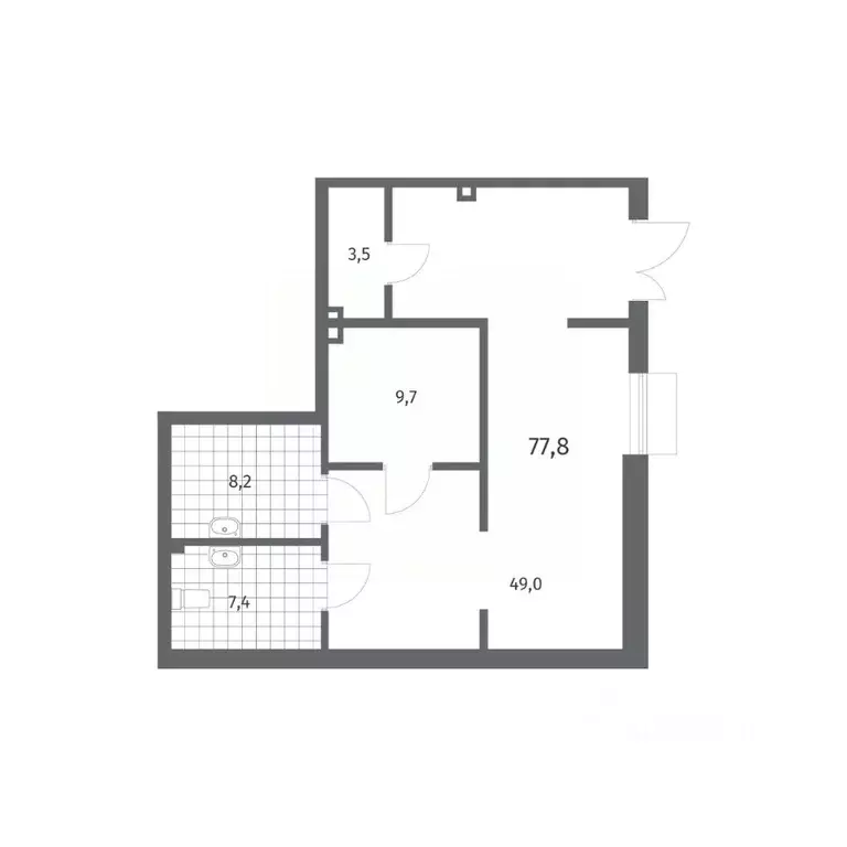 Помещение свободного назначения в Санкт-Петербург ул. Шкиперский ... - Фото 2