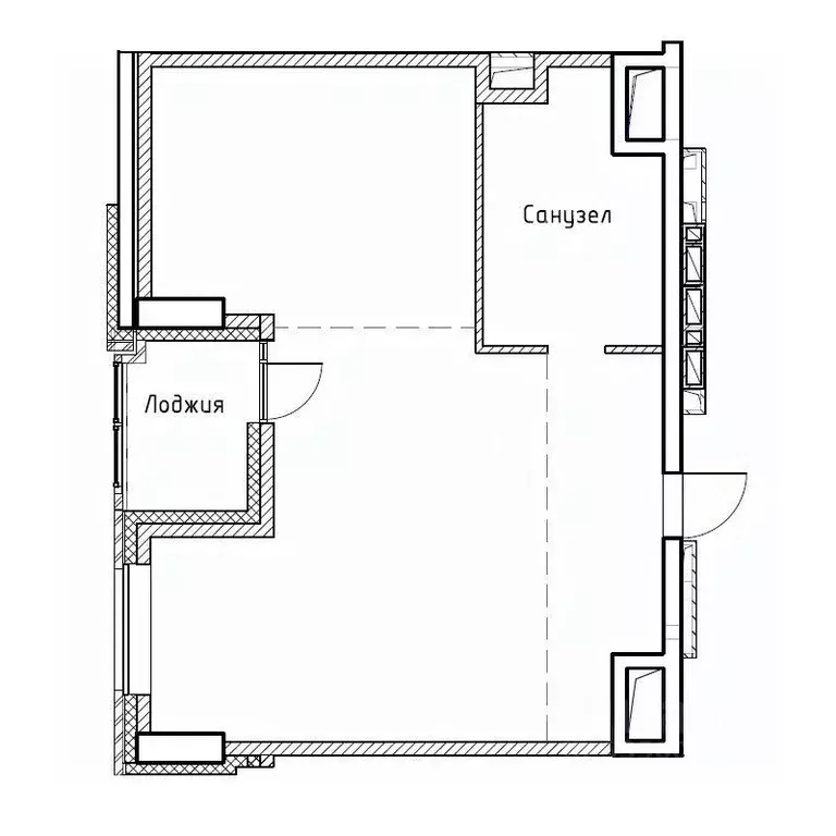 2-к кв. Приморский край, Владивосток ул. Сочинская, 17 (57.6 м) - Фото 1