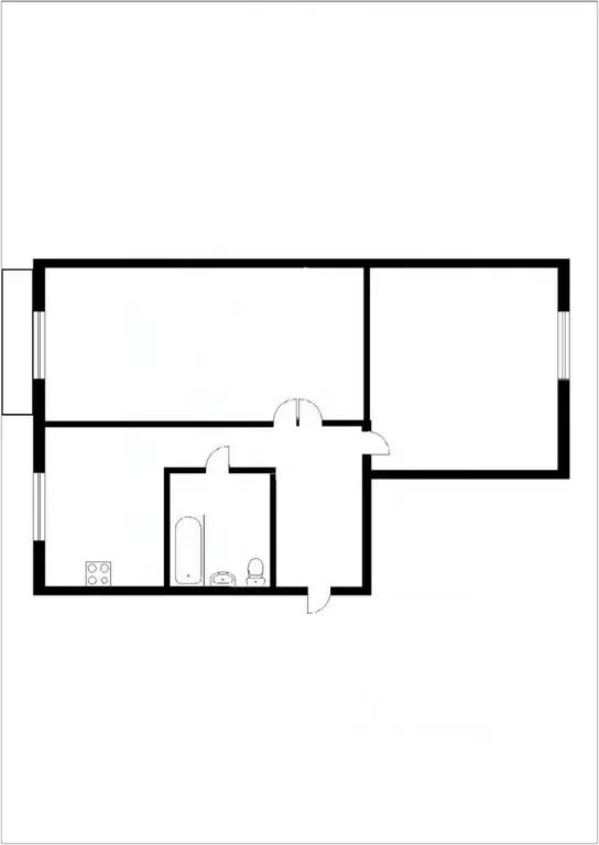 2-к кв. Кемеровская область, Осинники ул. Ленина, 54 (50.2 м) - Фото 1