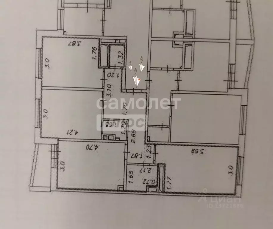 3-к кв. Ямало-Ненецкий АО, Ноябрьск Магистральная ул., 125 (72.0 м) - Фото 2