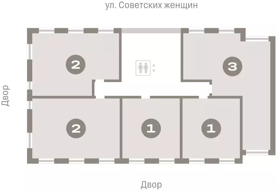3-комнатная квартира: Екатеринбург, улица Советских Женщин (84.6 м) - Фото 1