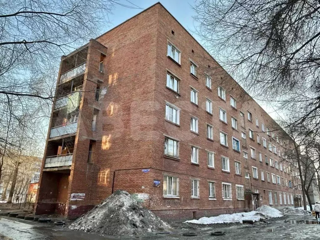 Комната Омская область, Омск Заозерный мкр, ул. Бородина, 44Б (17.9 м) - Фото 0
