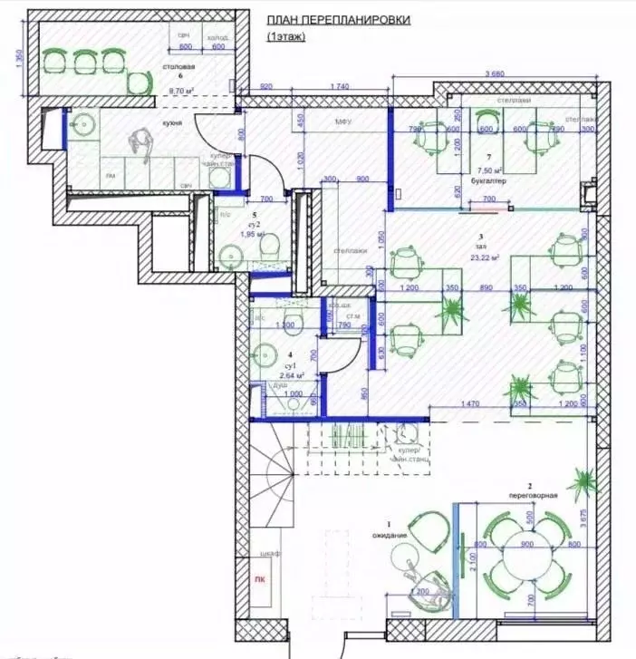 Помещение свободного назначения в Москва Летная ул., 95Бк2 (109 м) - Фото 2