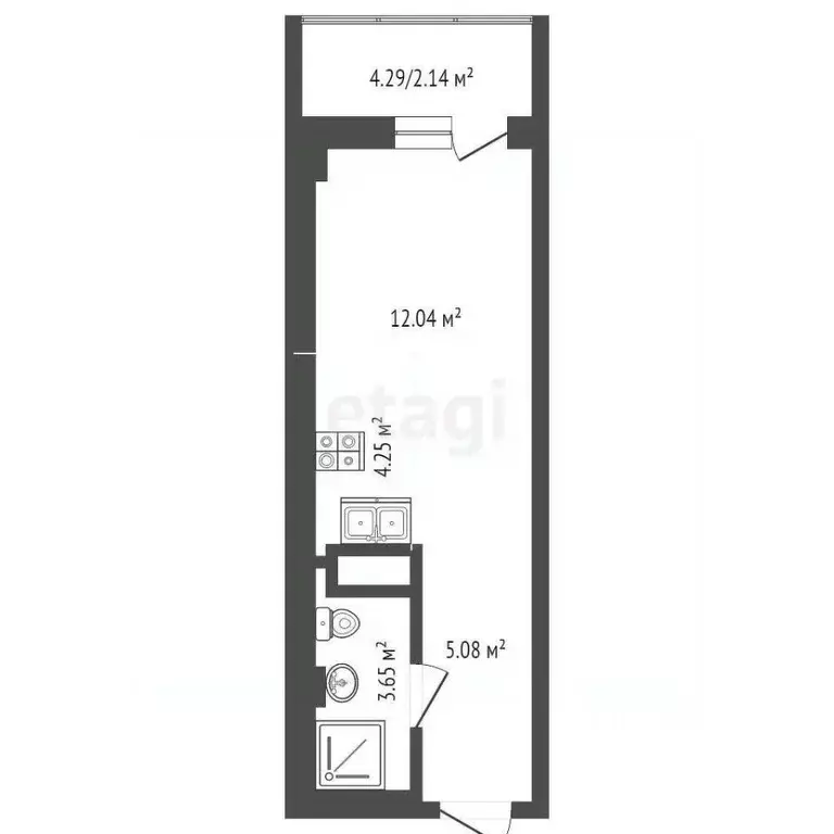 Студия Ростовская область, Ростов-на-Дону Ворошиловский просп., 82/4 ... - Фото 2