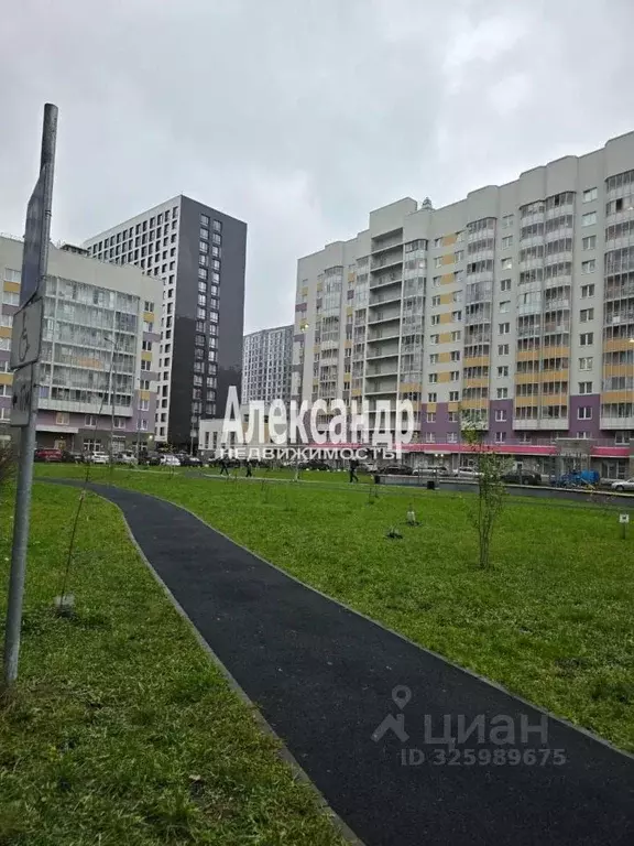 1-к кв. Санкт-Петербург пос. Парголово, ул. Шишкина, 293 (40.4 м) - Фото 1