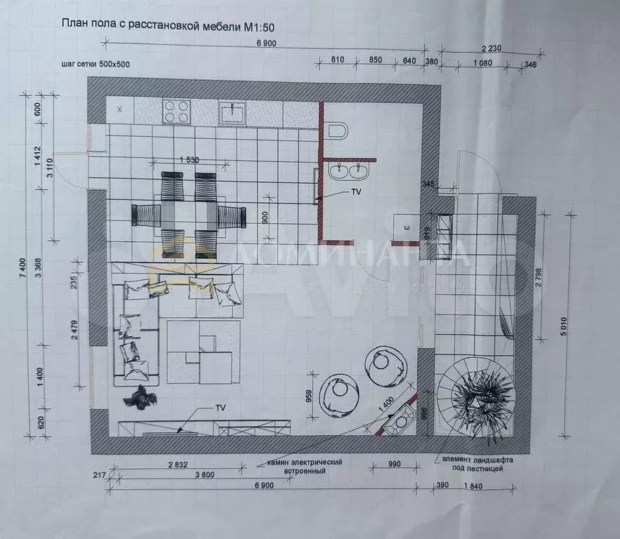 3-к. квартира, 184,9 м, 3/3 эт. - Фото 0