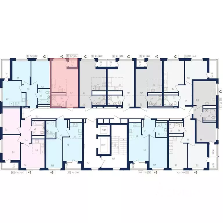 1-к кв. Башкортостан, Уфа ул. Евгения Столярова, 13 (24.6 м) - Фото 2
