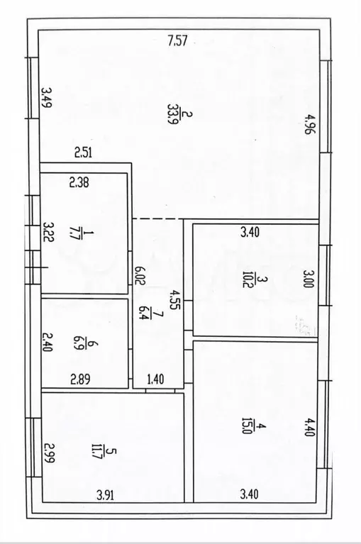Дом 93 м на участке 7,7 сот. - Фото 0