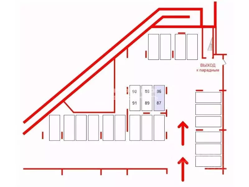 Гараж в Санкт-Петербург Усть-Славянка тер., просп. Советский, 34к2 (9 ... - Фото 2