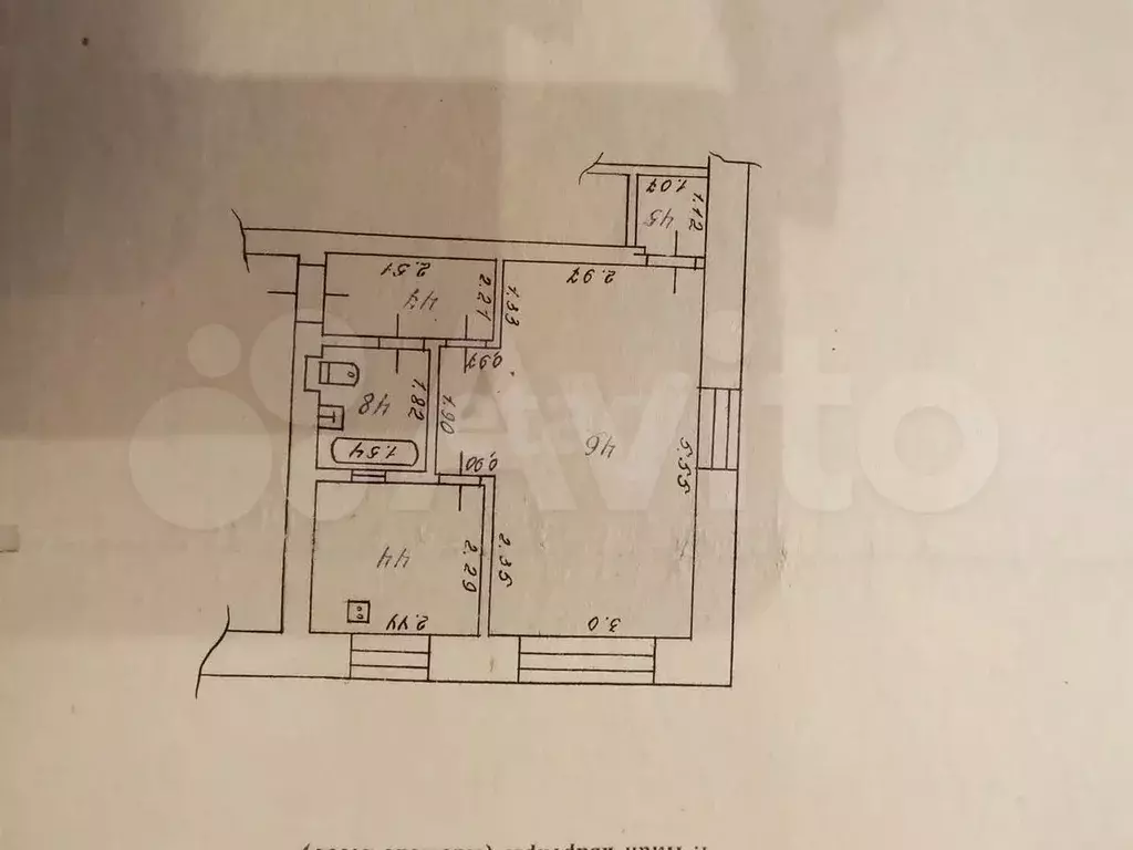 1-к. квартира, 31 м, 1/2 эт. - Фото 0