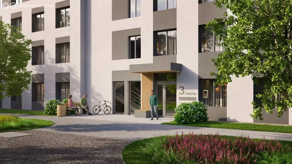 Квартира-студия: Горьковка, Светлая улица, 10к2 (27.9 м) - Фото 1