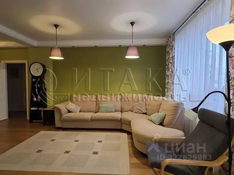 3-к кв. Санкт-Петербург Петергофское ш., 45 (119.5 м) - Фото 1