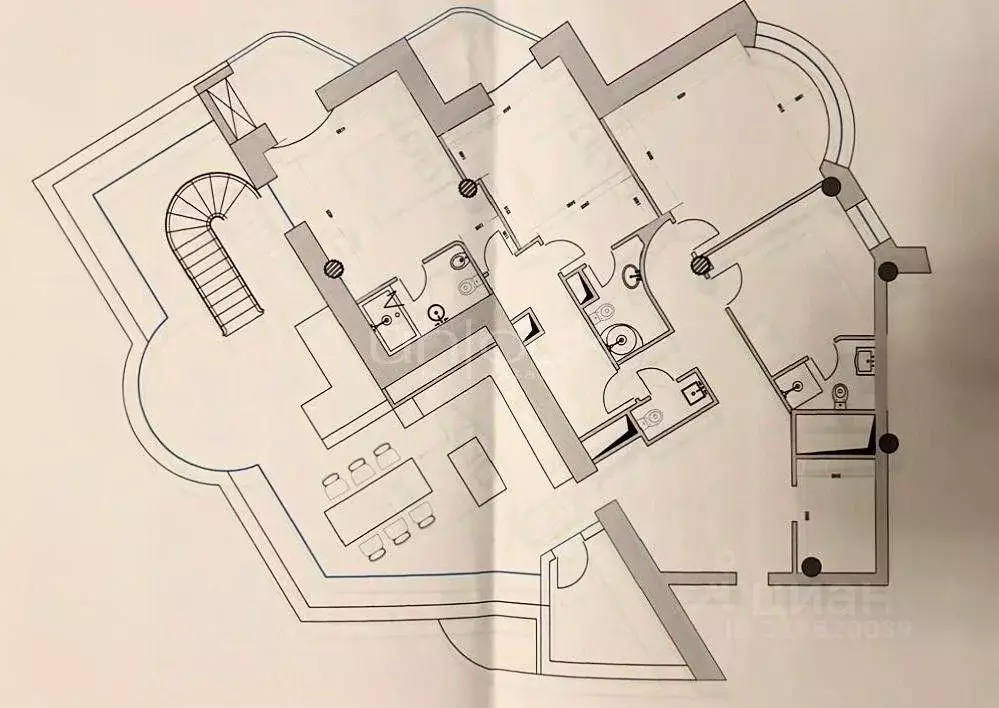 Квартира, 5 и более комнат, 158.9 м - Фото 0