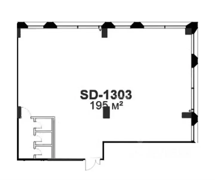 Офис в Москва Дмитровский проезд, вл1Г (193 м) - Фото 1