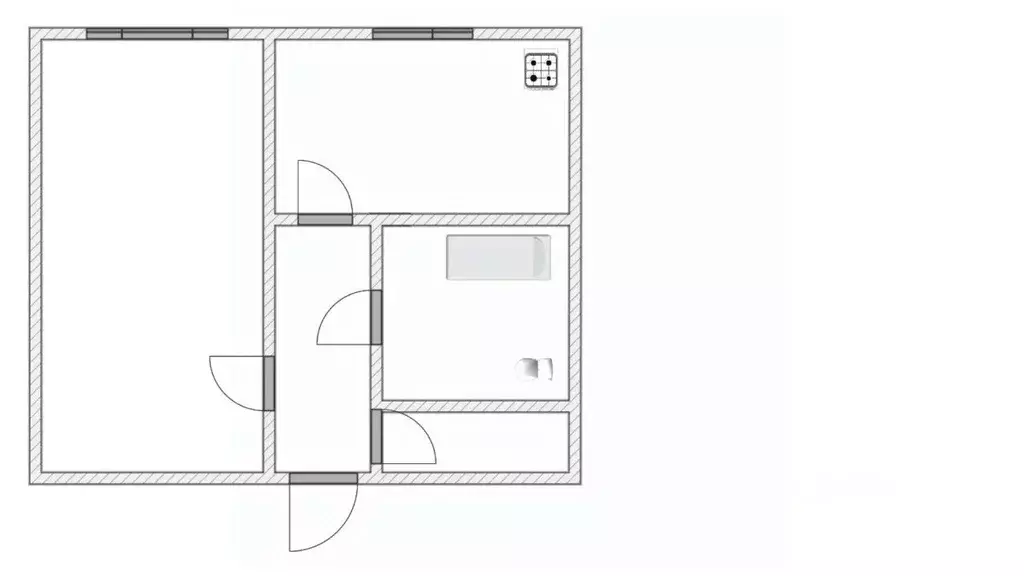 1-к кв. Санкт-Петербург просп. Тореза, 80 (31.4 м) - Фото 2