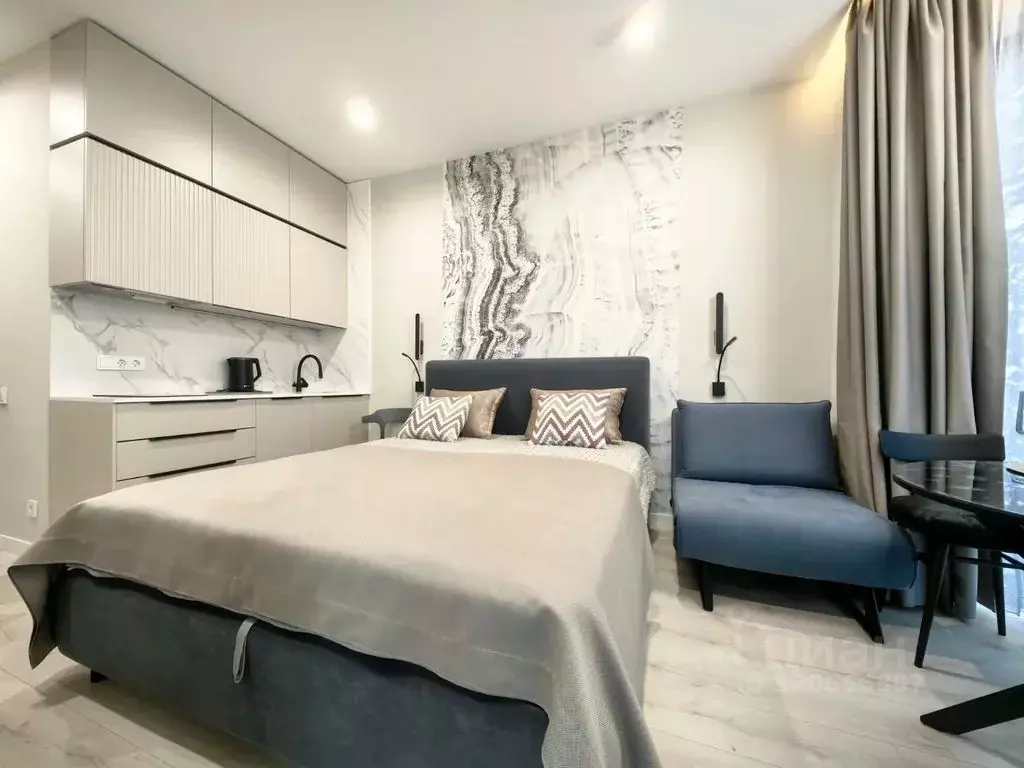 Студия Краснодарский край, Сочи Лучезарная ул., 1/2А (25.0 м) - Фото 2