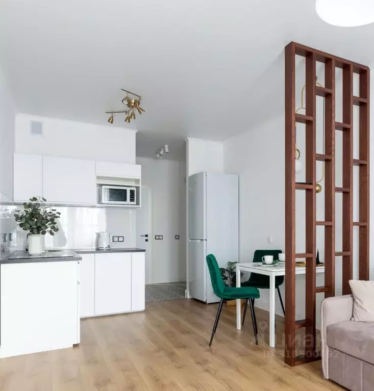 Студия Санкт-Петербург ул. Парфеновская, 9к1 (27.9 м) - Фото 1