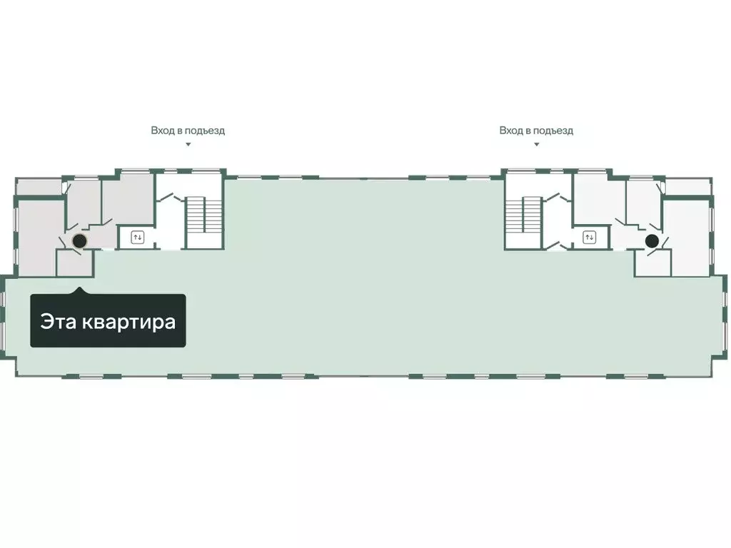 2-комнатная квартира: Тюмень, улица Игоря Комиссарова (54.58 м) - Фото 1