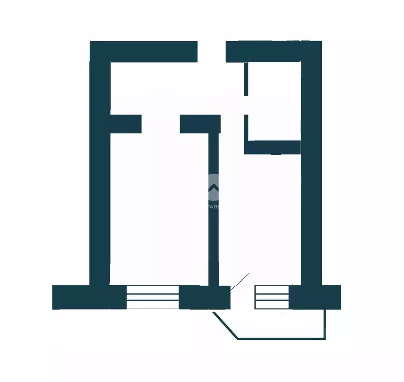 1-к кв. Новосибирская область, Кольцово рп ул. Вознесенская, 6 (36.0 ... - Фото 2