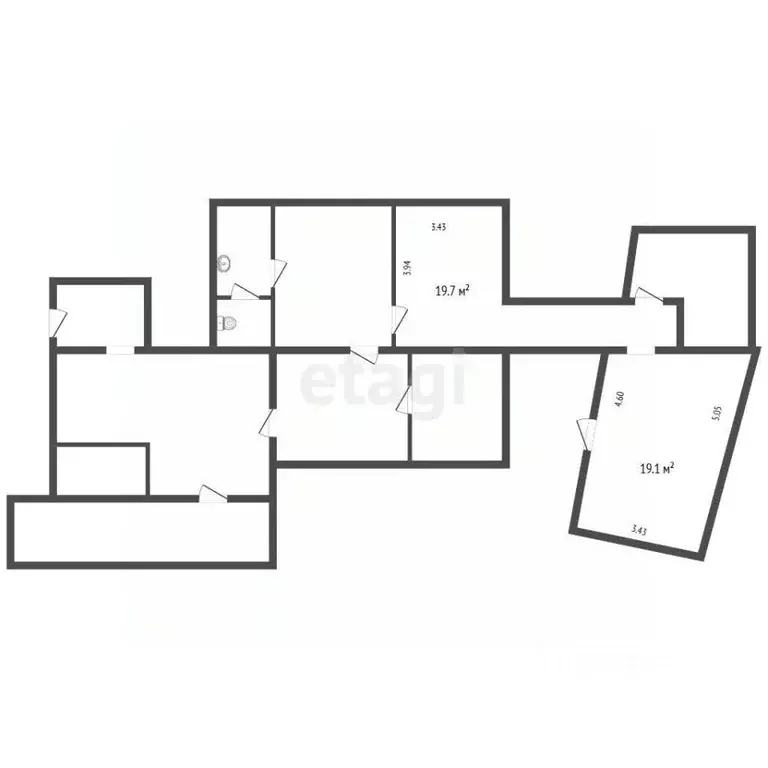 Помещение свободного назначения в Санкт-Петербург, Санкт-Петербург, ... - Фото 2