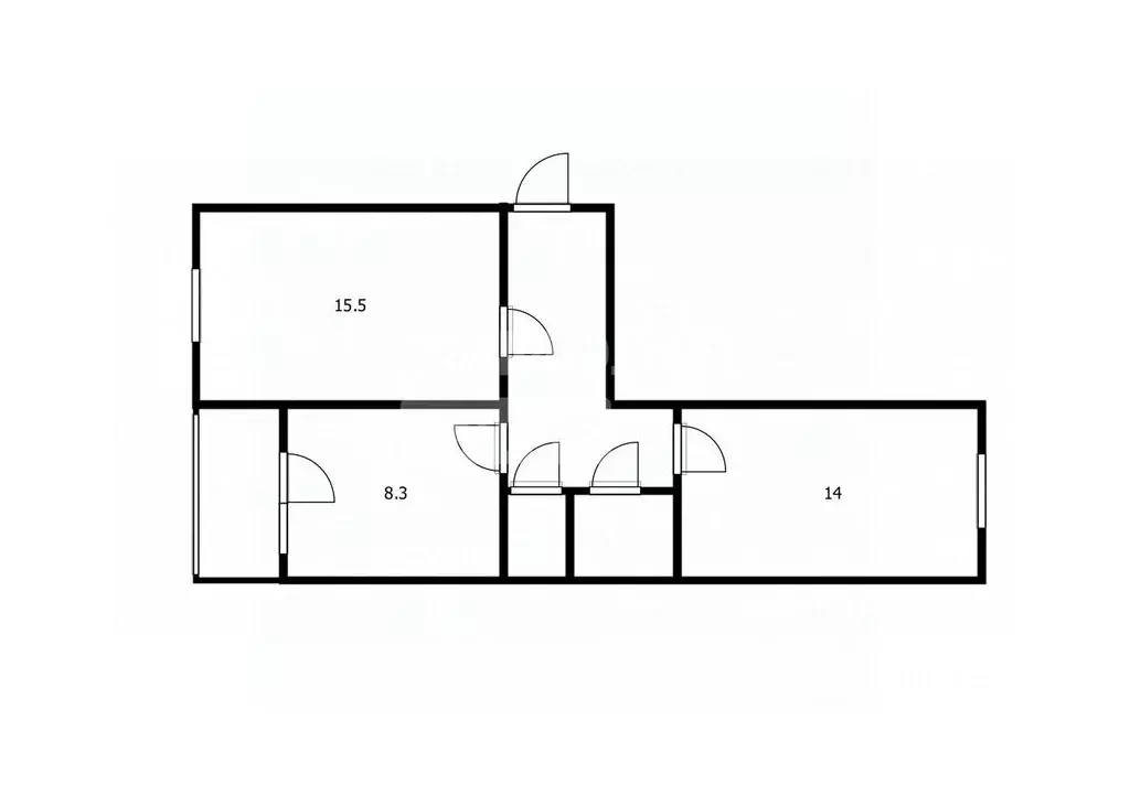 2-к кв. Кировская область, Киров ул. Ленина, 140 (51.0 м) - Фото 1