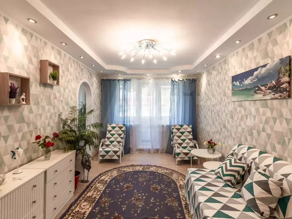 3-к. квартира, 58,5 м, 4/5 эт. - Фото 1