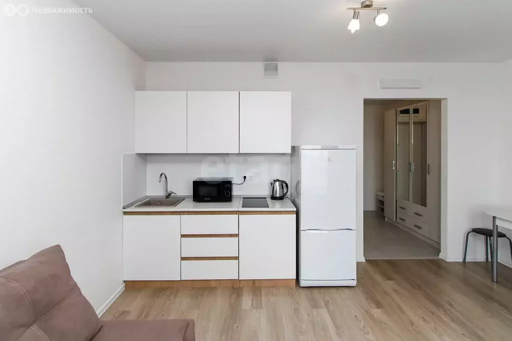 Квартира-студия: Тюмень, Полевая улица, 115 (27.2 м) - Фото 1