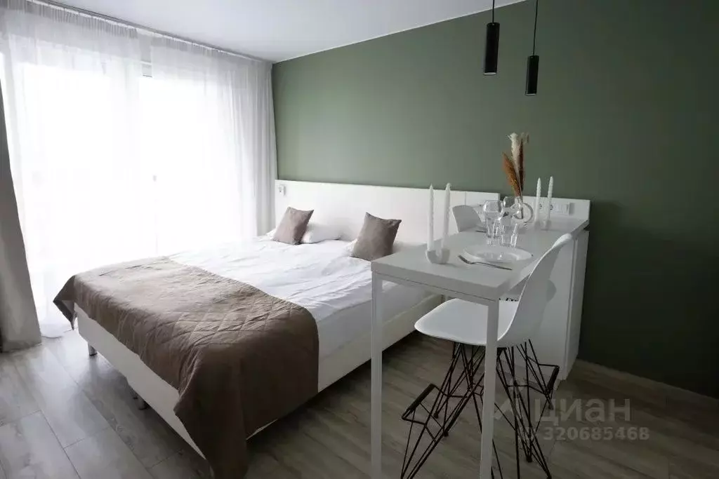 Студия Санкт-Петербург ул. Салова, 61 (26.0 м) - Фото 1