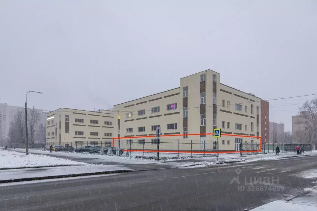 Помещение свободного назначения в Санкт-Петербург ул. Партизана ... - Фото 1