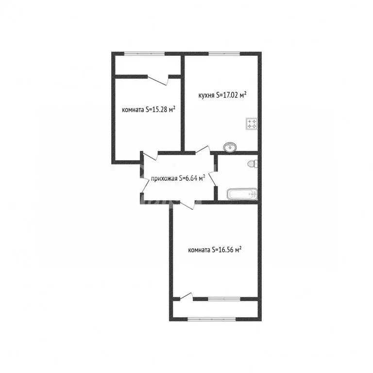 2-комнатная квартира: Тамбов, Пахотная улица, 18 (66.96 м) - Фото 0