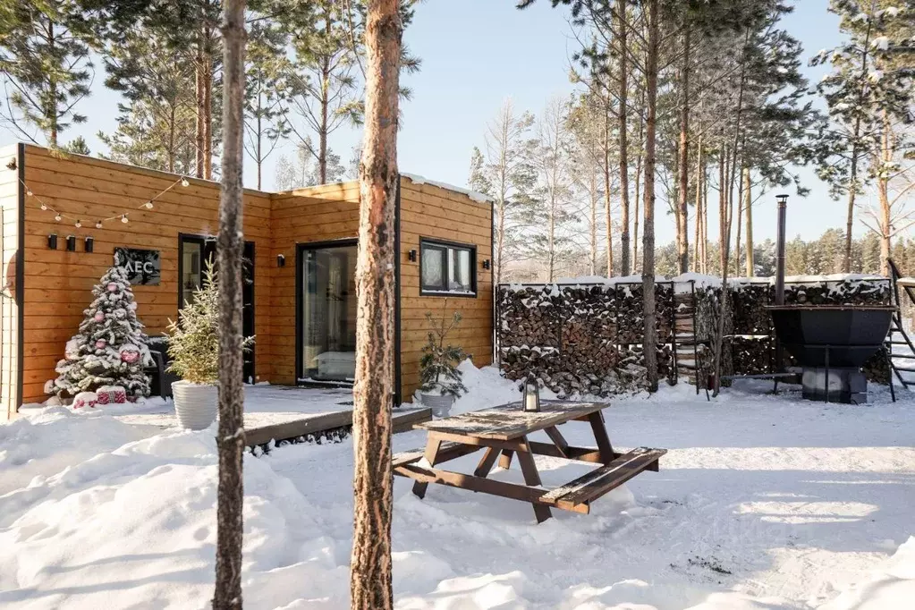 Дом в Красноярский край, Емельяновский муниципальный округ, Тальский ... - Фото 1