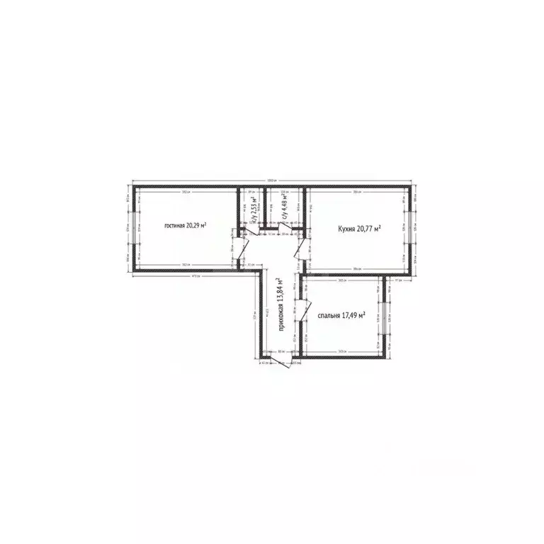 2-к кв. Дагестан, Каспийск Кемпинг мкр, 302А (82.0 м) - Фото 2
